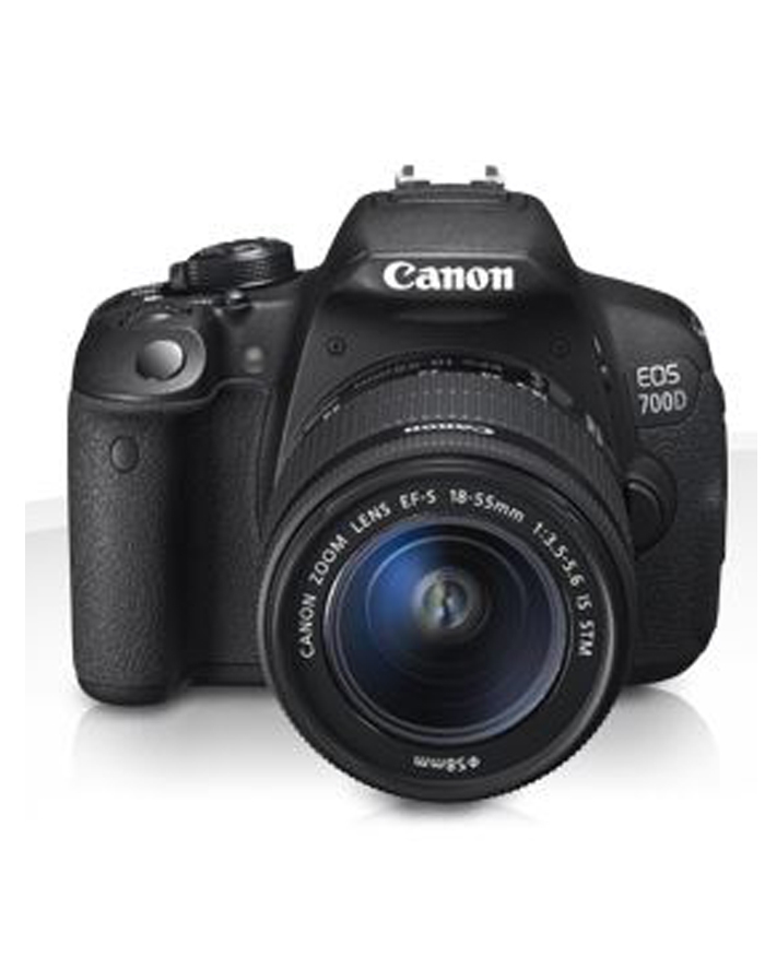 Canon EOS 700D med/18-55 II Obj.