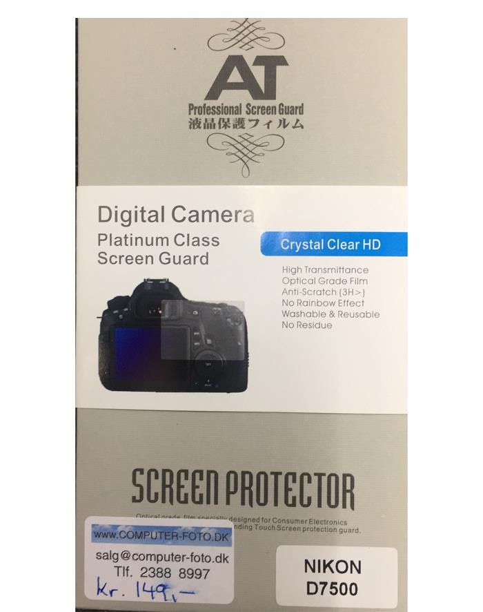 Nikon D7500 LCD Beskytter