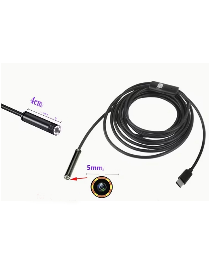 Endoscope 2 m til Android+PC