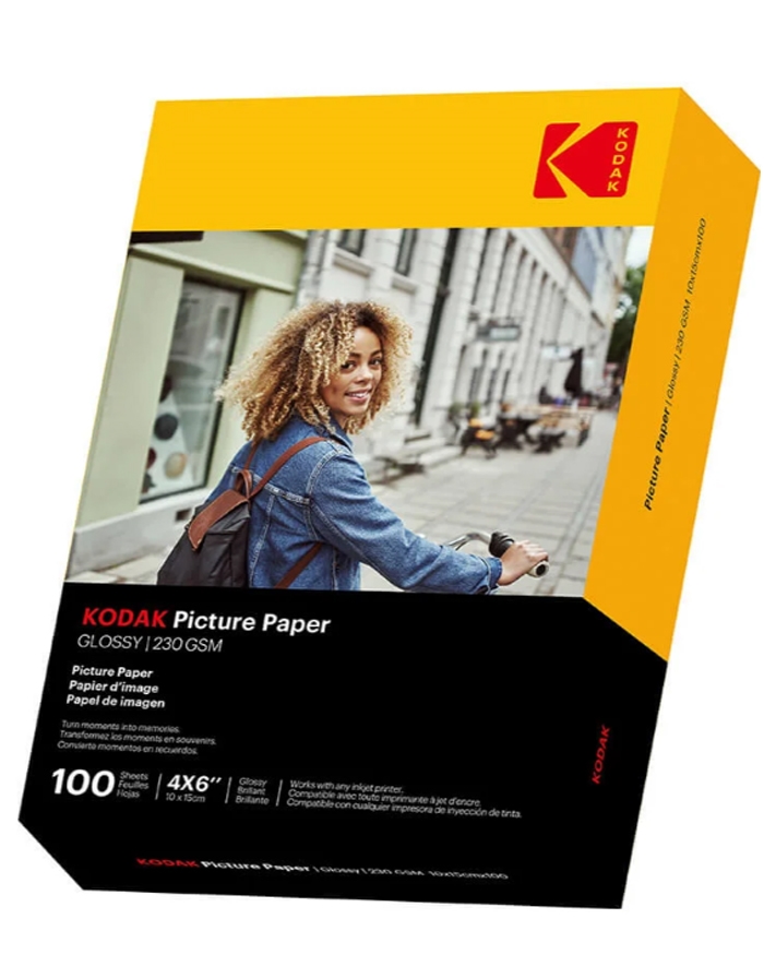 KODAK Inkjet 10x15cm Glossy 230g 100 stk.