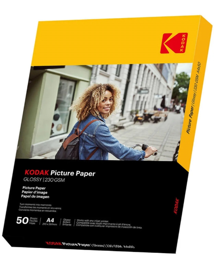 KODAK Inkjet A4 Glossy 230g 50 stk.