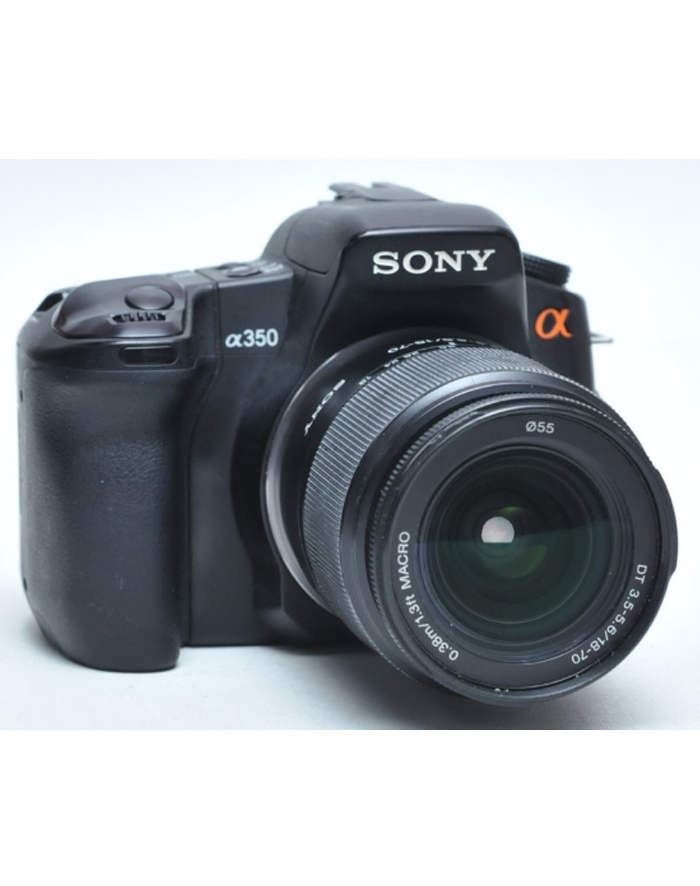 Sony Alpha A350 m/18-55mm