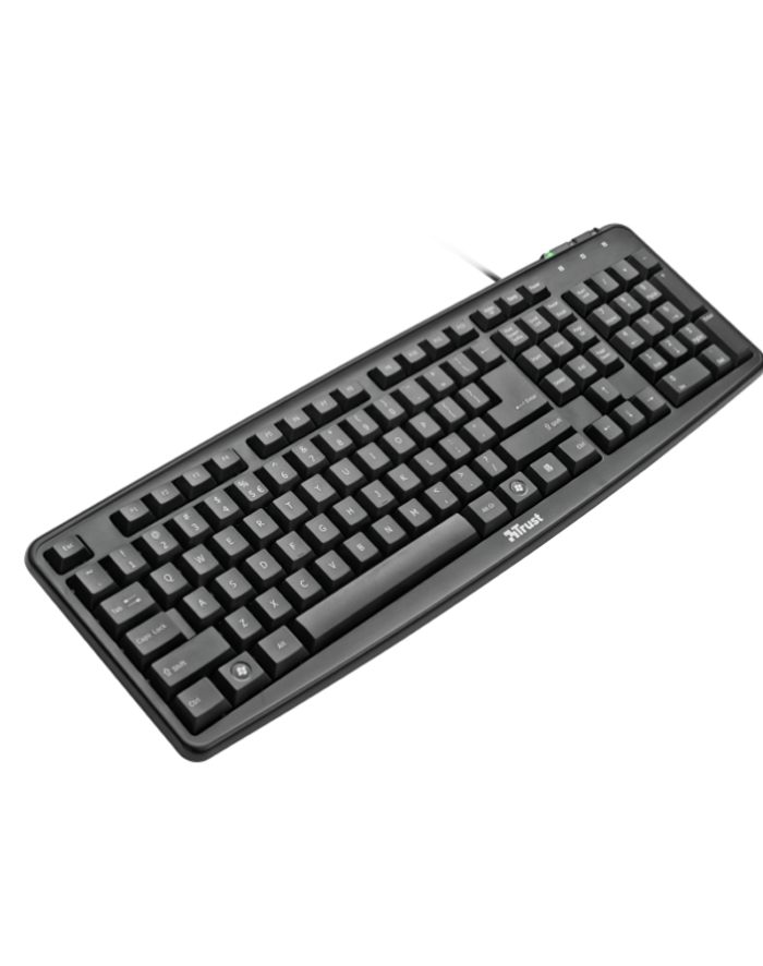 Trust USB Tastatur m/ledning