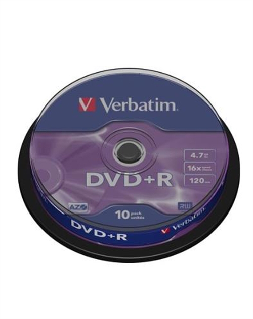 Verbatim DVD+R 10 stk